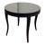Contemporary Occasional Table With Glass Table Top For Sale