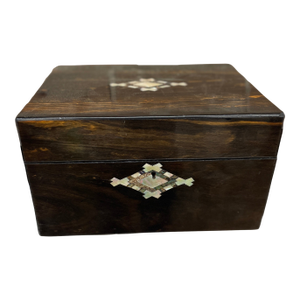 Antique Victorian Traveling Vanity Box