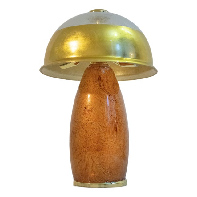Murano Glass Table Lamp in Murano Glass by Ribes For Sale
