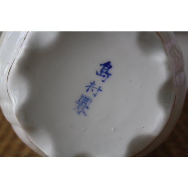 Japanese Moriage Painted Pitcher For Sale - Image 11 of 11