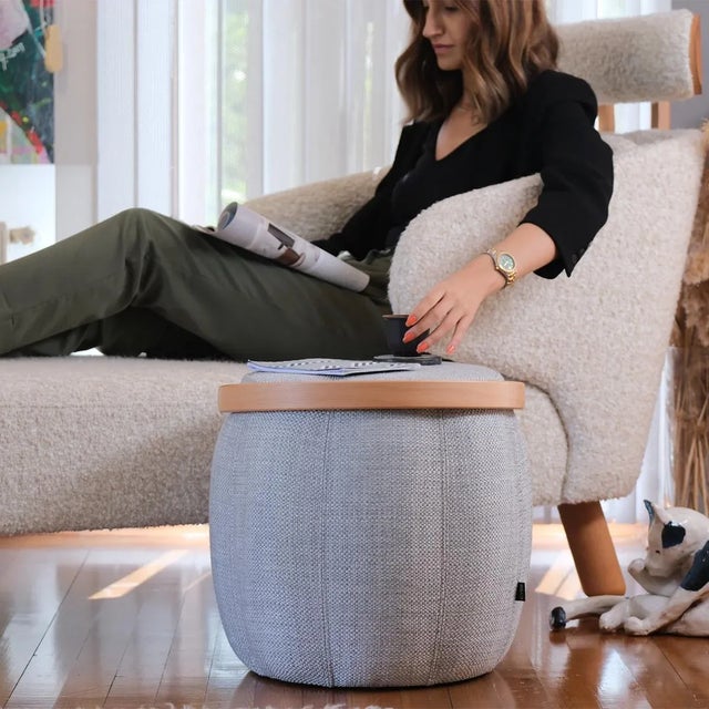 Introducing the Bakrac Ottoman, a minimalist design that maximizes functionality. With the Bakrac Ottoman, you won't...