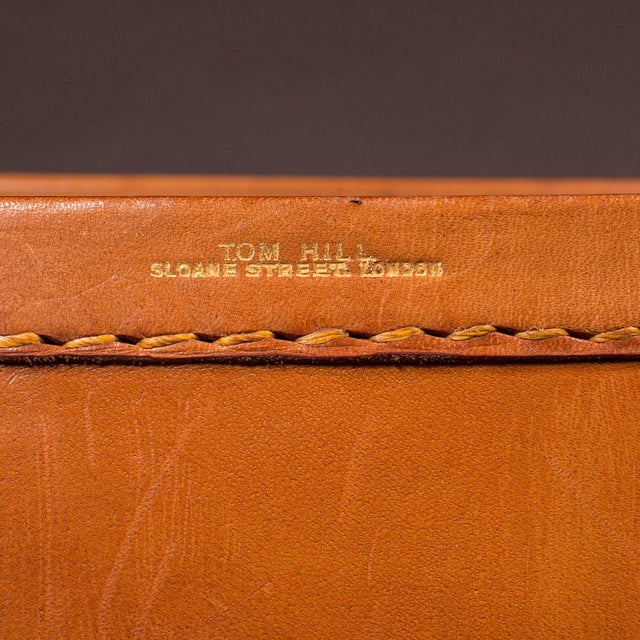 1910s Large Antique Edwardian English Leather Suitcase Chairish