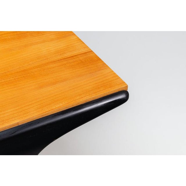 T4 Dining Table in Beech by Alfred Hendrickx for Belform, Belgium, 1958 For Sale - Image 15 of 18