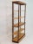 Mid-Century Modern Walnut With Contrasting Prima Vera _ Etagere Transitional For Sale - Image 3 of 8