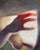 Dancing with Duality by Christopher Remmers | Oil on linen Two figures interacting with light orbs. For Sale - Image 4 of 5
