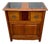 Small Antique Cherry Wood Entryway Sideboard, 1970s For Sale
