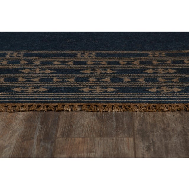 Modern Mahi Kabir Indigo 9' X 12' Area Rug For Sale - Image 3 of 6