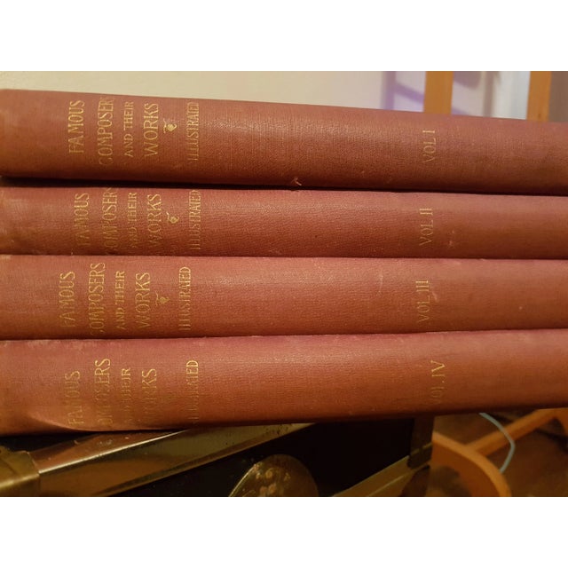 Famous Composers and Their Works Vol. I - VI Books - Set of 6 For Sale - Image 9 of 13