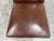 Brown Marco Furniture Leather Side Chair For Sale - Image 8 of 12
