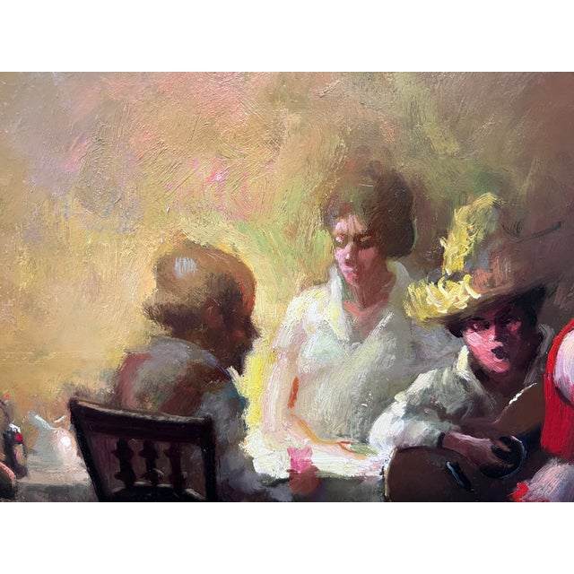 Mid 20th Century Original Oil Painting Signed by William Harnden American Impressionist 1920-1983 For Sale - Image 10 of 11