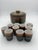 Pottery Punch Bowl and Cups from Dümler & Breiden, West Germany, 1970s, Set of 11 For Sale - Image 10 of 10