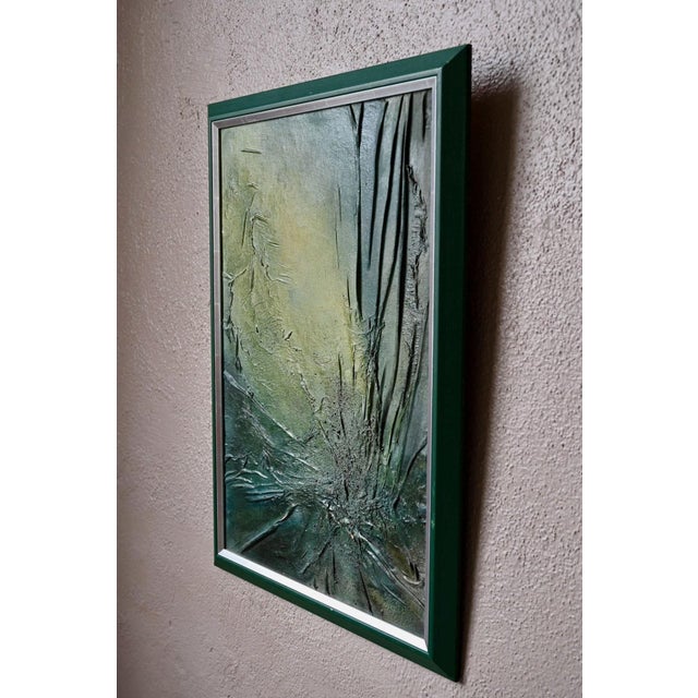 Michal Bajsarowicz, Abstract Composition: Zakopane, 1988, Oil and Mixed Media Painting For Sale - Image 3 of 11
