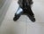 Wood Vintage Dark Tone Wood Two Tier Accent End Side Table Claw Legs For Sale - Image 7 of 9