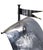1960s Gio Ponti, Black Wood and Hammered Metal Sailing Ship, 1960s, Metal and Compressed Wood For Sale - Image 5 of 10