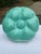 1940s French Gien Turquoise Majolica Oyster Plate For Sale - Image 12 of 14