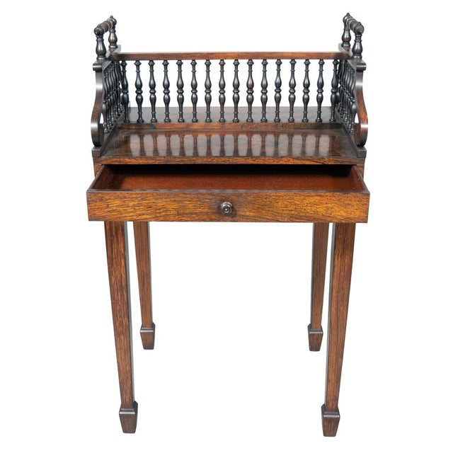 George IV Rosewood Bookstand For Sale - Image 4 of 10