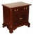 Stickley Chippendale Style Vintage Cherry Nightstand For Sale