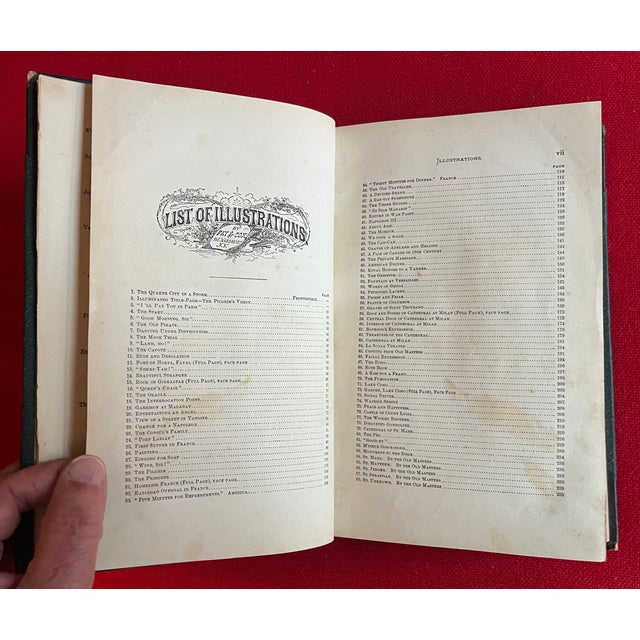 Fine Leather Binding - The Innocents Abroad - First Edition Book by Mark Twain 1869 For Sale In New York - Image 6 of 17