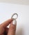 Late 20th Century Eternity Band Faux Diamond 18Kt White Gold-Filled Setting For Sale - Image 5 of 13
