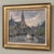 1970s Framed Oil on Canvas by José Salvaggio (1953-) 'Place De La Carrière ~ Nancy' For Sale - Image 5 of 16