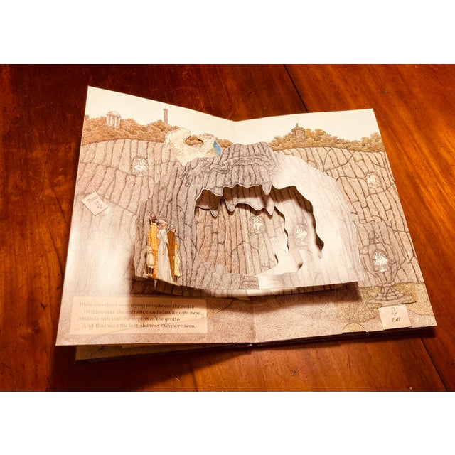 “ the Dwindling Party “by Edward Gorey a Classic Tale of a Family Created as an Interactive Journey With Spinners Tabs to Pull Surprises Throughout For Sale - Image 4 of 11