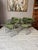 Milo Baughman Vintage 1970s Chrome Cantilever Velvet Dining Chairs After Milo Baughman For Sale - Image 4 of 12
