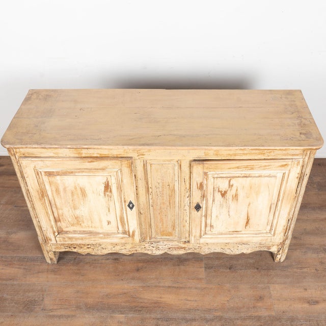 19th Century French Painted Sideboard Buffet For Sale - Image 4 of 14