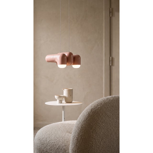 Plastic U 048 Pendant Light by Rollo Studio For Sale - Image 7 of 11