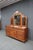 Late 20th Century Dutch Designs Cherry Dresser With Tri-Fold Mirror For Sale - Image 5 of 13