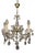 Antique Marie Therese 5-Branch Chandelier For Sale