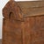 Wood 19th Century Large Rustic Oak Dome Top Trunk With Carved Details For Sale - Image 7 of 18
