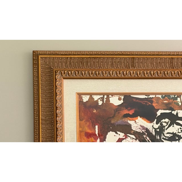 Hollywood Regency 1960s Framed Salvador Dali “Vinea Electa” Biblia Sacra Lithograph With Coa For Sale - Image 3 of 5