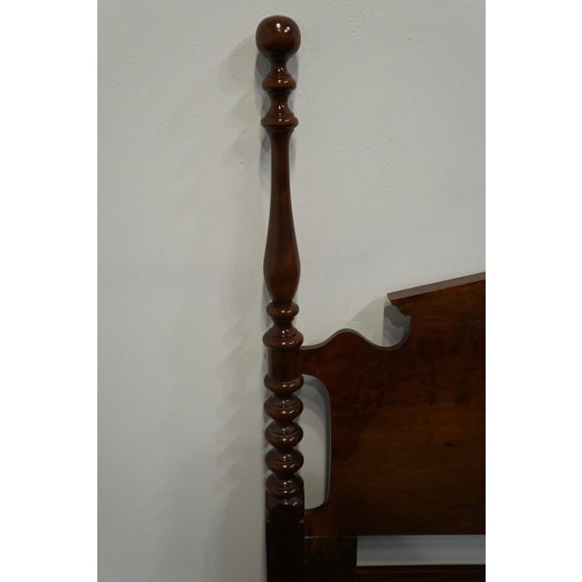 Cresent Furniture Solid Cherry Traditional Style Queen Size Pediment Headboard For Sale In Kansas City - Image 6 of 6