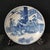Art Deco Chinese Ceramic Plate,Blue and White Porcelain Plate Hand Painted Figures Story Pattern For Sale - Image 3 of 10