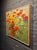 Babken Kolozian - Red Poppy Field 1979-Original Armenian Mid-Century Oil Painting For Sale - Image 11 of 13