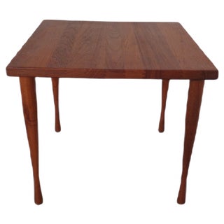 Mid-Century Teak Side Table by Hans C. Andersen, 1950s For Sale