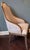 Chocolate Upholstered Accent Chair For Sale - Image 8 of 9