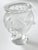 Transparent Antique Mid 20th Century Lalique Rosine Crystal Vase by Marie Lalique Signed C1950 For Sale - Image 8 of 14