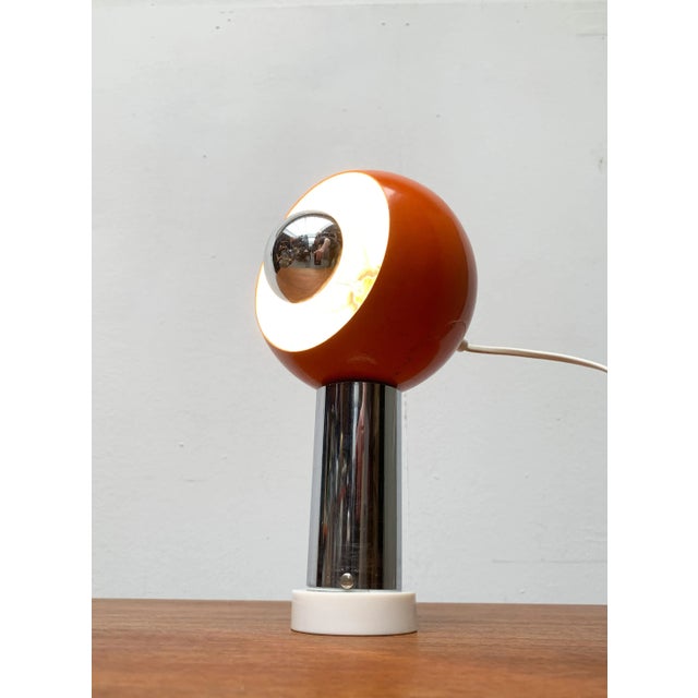Mid-Century Space Age Magnet Clamp Table or Shelf Lamp, 1960s For Sale - Image 16 of 18