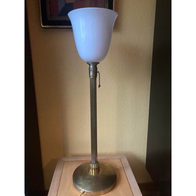 French Art Déco Table Lamp by Paul Fargette for Maison Fargette For Sale - Image 13 of 13