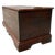 Wood Early 20th Century English Oak Trunk For Sale - Image 7 of 12