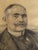 Heinrich Pforr, The Gentleman with the Mustache, Charcoal on Paper For Sale - Image 9 of 11