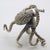 1950s Vintage Italian Handmade Genuine Silver Octopus Large Sculpture Figurine by Mario Cerreti For Sale - Image 5 of 12