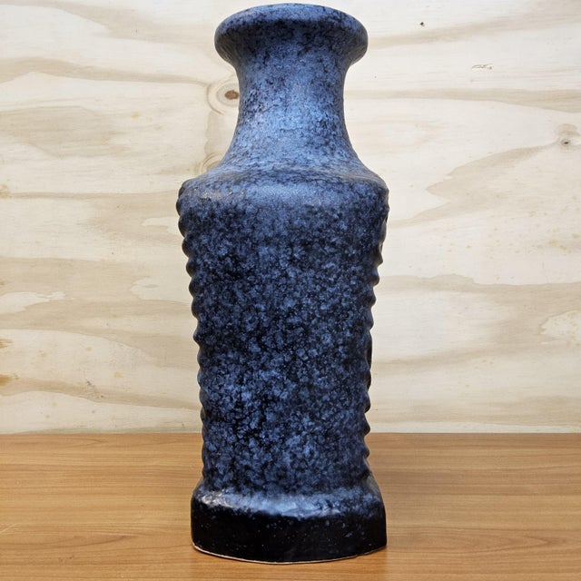 Large Vintage West German Fat Lava Vase from Dümler & Breiden, 1970s For Sale - Image 6 of 18