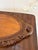1900 - 1909 Antique Edwardian Carved Oval Tea Tray, 1900s For Sale - Image 5 of 8