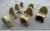 Plastic Postmodern Gold Plastic Side Chairs in the Style of Verner Panton From Vitra, 1990s For Sale - Image 7 of 10