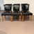 Wood Set of 6 R H Leather Dining Chairs For Sale - Image 7 of 7
