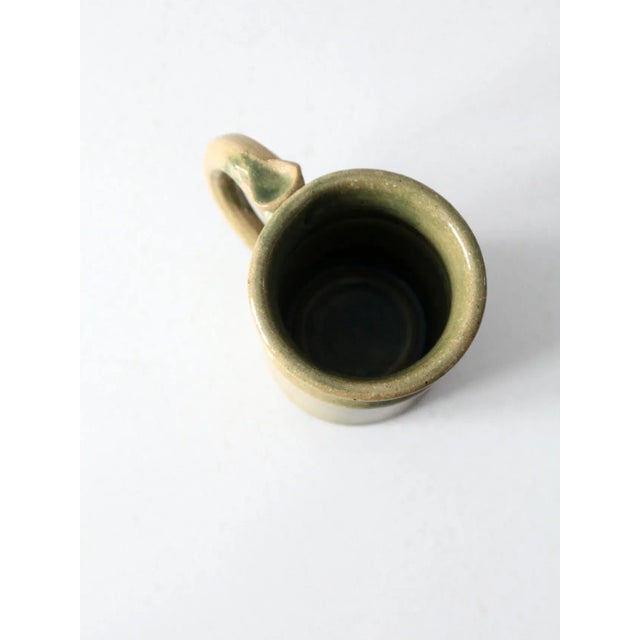 Vintage Studio Pottery Mug For Sale - Image 9 of 12