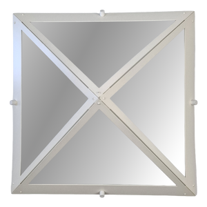 Pyramid-Shaped Wall Light from Glashütte Limburg, 1970s