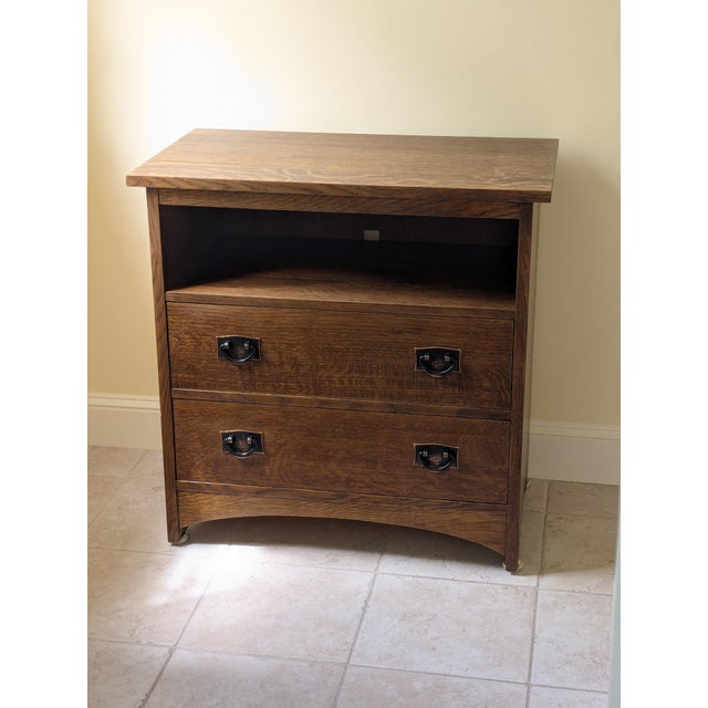 Stickley Arts & Crafts mission style small cabinet and/or nightstand Solid oak with excellent craftsmanship and quality....